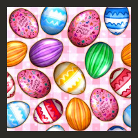 Easter Eggs Seamless Pattern Heavy Core Tee | Teevron