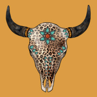 Leopard Bull Skull Urban Heavy Tee | Teevron