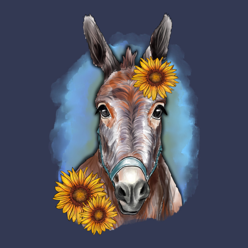 Sunflower Donkey Heavyweight Hoodie by RanaPortraitStore | Teevron