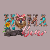 Mama Bear With Mama And Baby Vintage Hoodie | Teevron