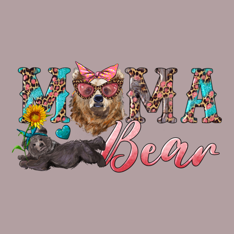 Mama Bear With Mama And Baby Vintage Hoodie by Artiststas | Teevron