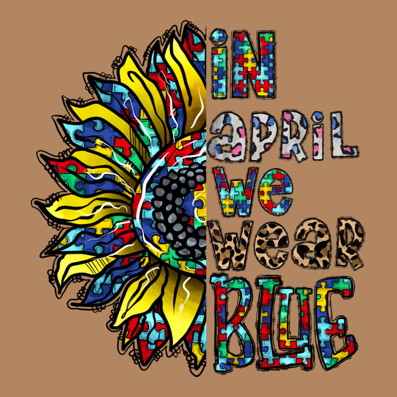 Autism Sunflower Long Sleeve Tee by CowhideDigitalArt | Teevron