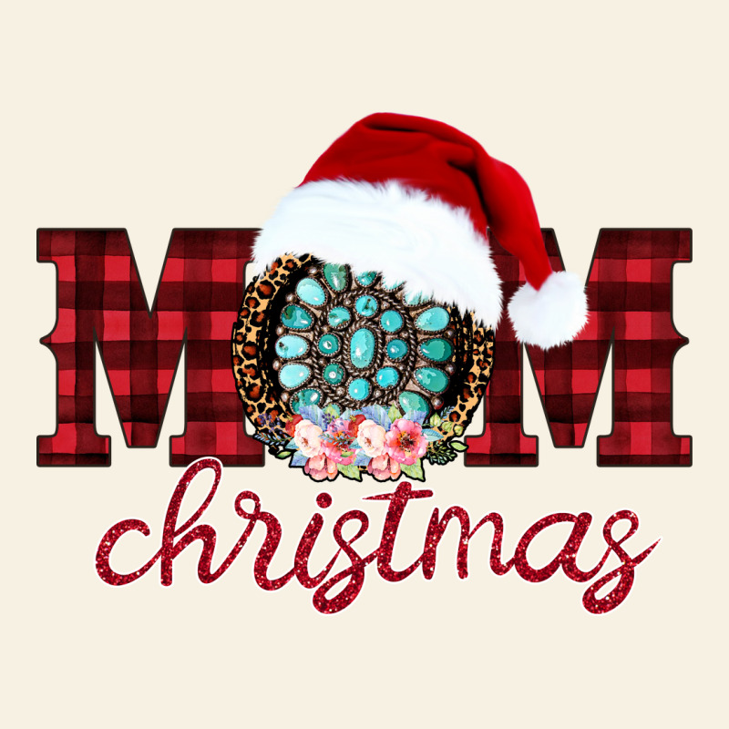 Mom Christmas Vintage Tee by CowhideDigitalArt | Teevron