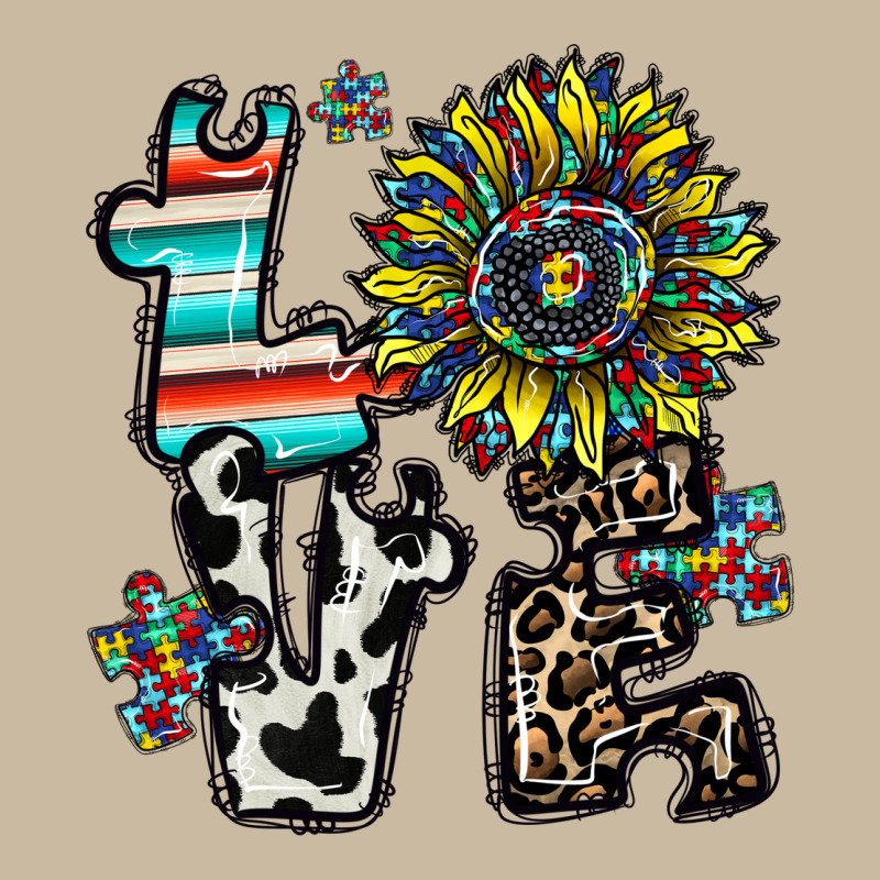 Love Autism Long Sleeve Tee by CowhideDigitalArt | Teevron