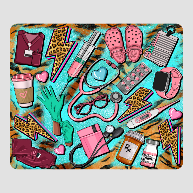 Nurse Mousepad Premium Hoodie by BarkalooDesign | Teevron