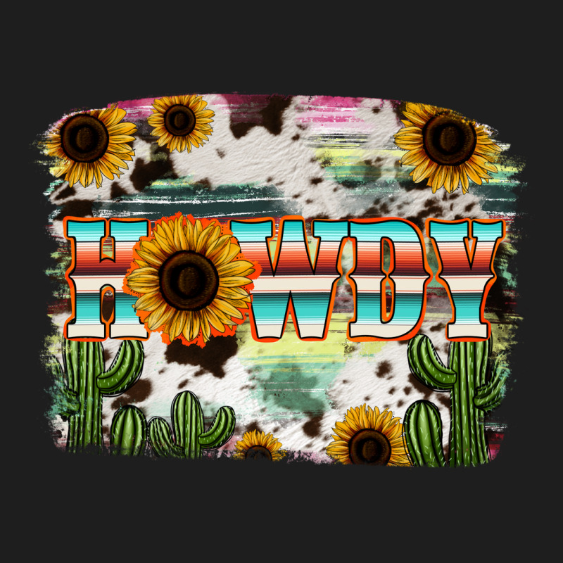 Howdy Serape And Sunflower Heavyweight Hoodie by RanaPortraitStore | Teevron