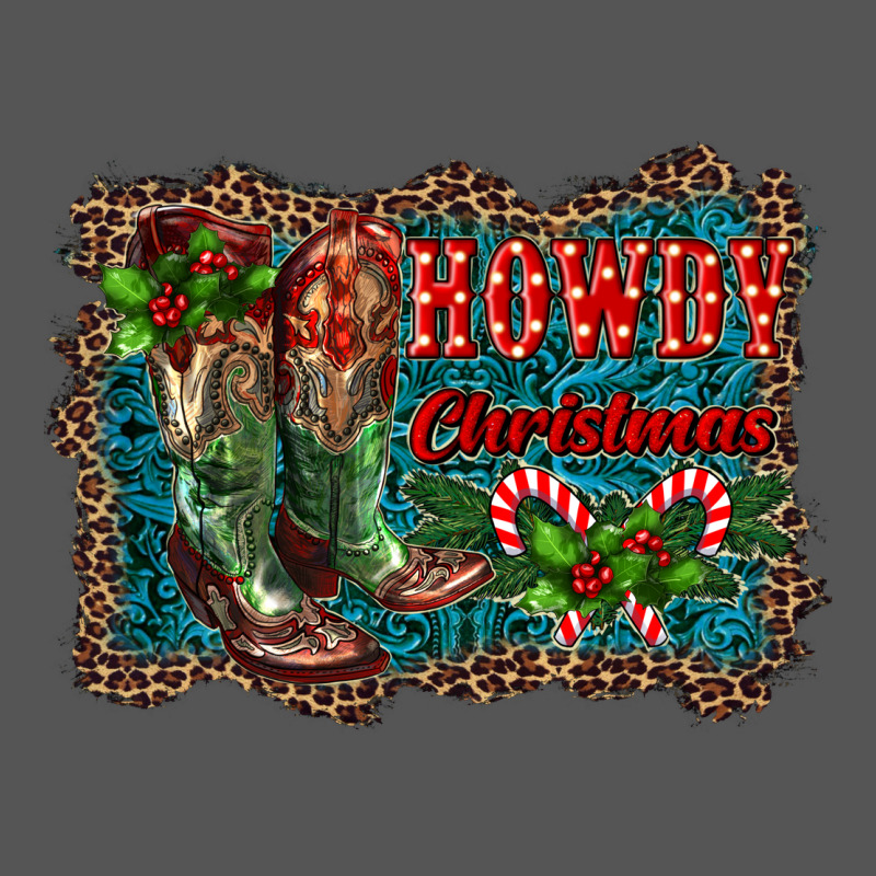Howdy Christmas Boots Zipper Hoodie by RanaPortraitStore | Teevron
