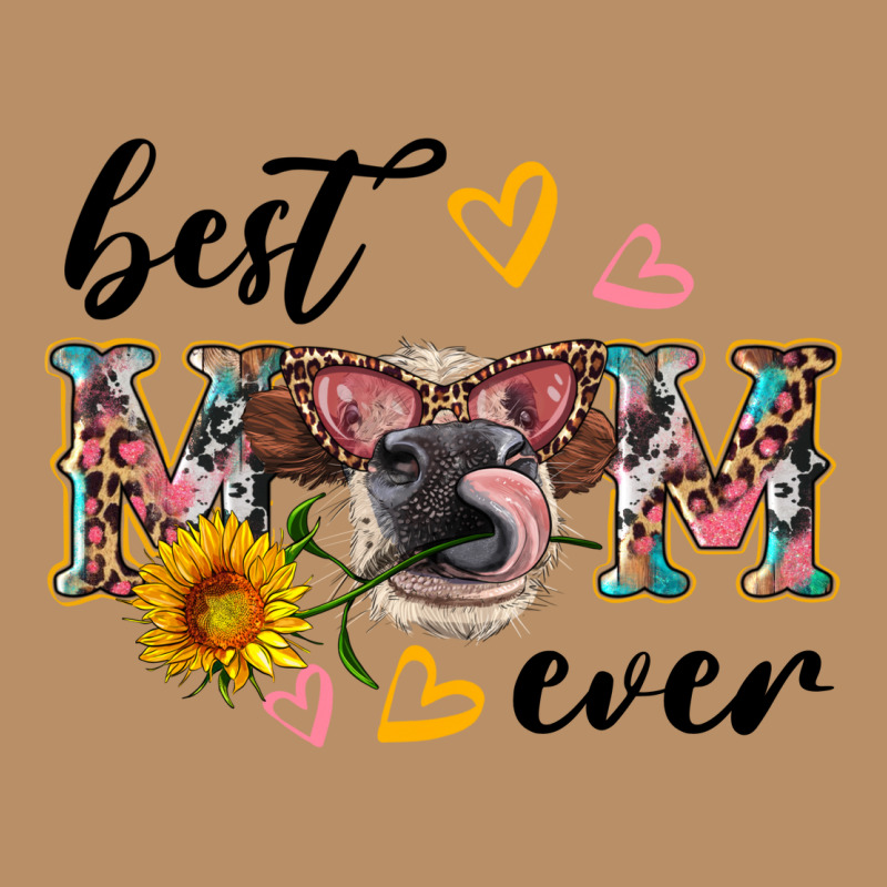 Best Mom Ever With Cow Vintage Hoodie by Artiststas | Teevron