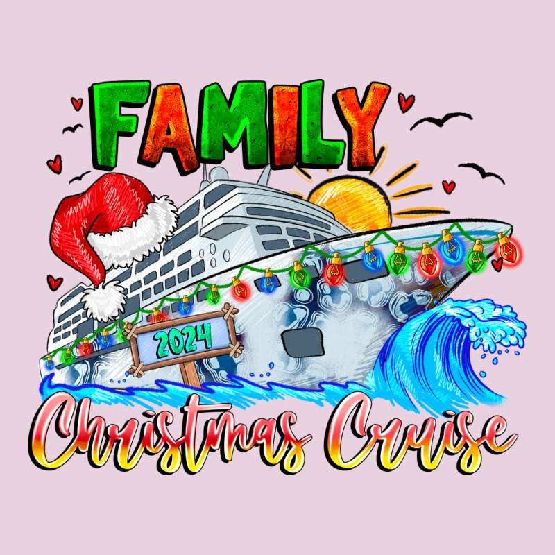Family 2024 Christmas Cruise Ladies Tee by CowhideDigitalArt | Teevron