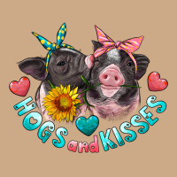 Hogs And Kisses Pigs Vintage Hoodie | Teevron