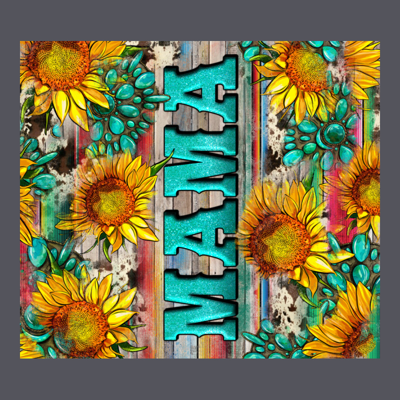 Mama Wıth Sunflowers And Gemstone Vintage Hoodie by Artiststas | Teevron