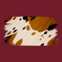 Cowhide Black And Light Brown Brushstroke Zipper Hoodie | Teevron