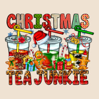 Christmas Tea Junkie Urban Heavy Tee | Teevron