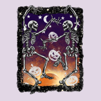 Halloween Dancing Skeletons Stars Classic Tee | Teevron
