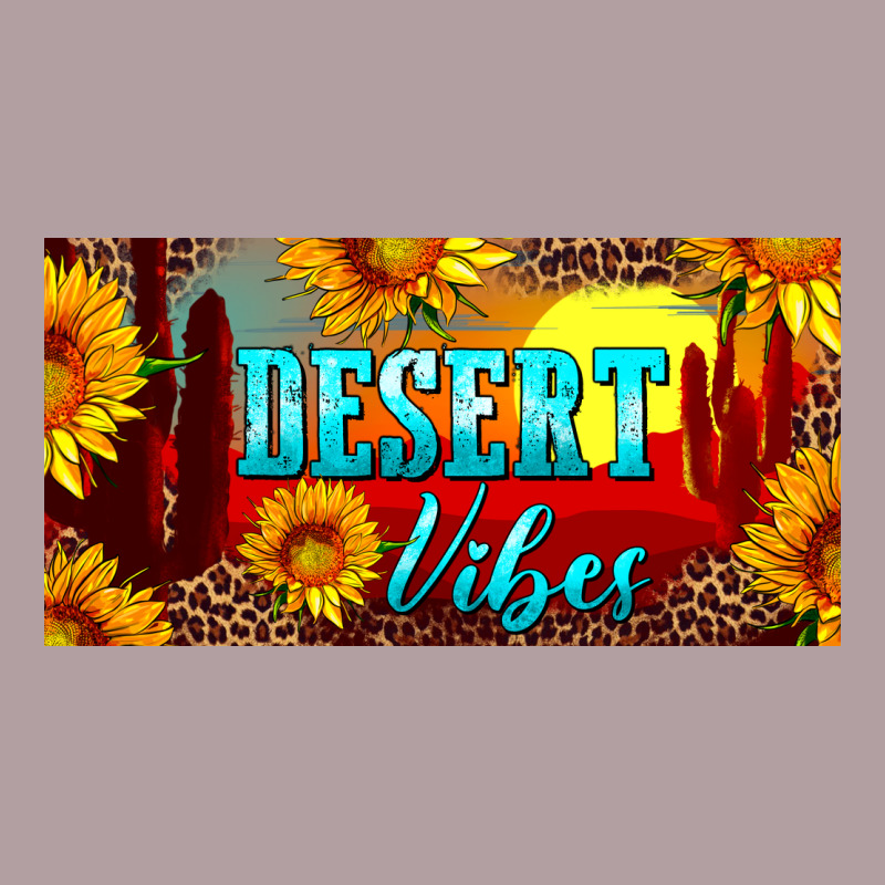 Desert Vibes License Plate Vintage Hoodie by Artiststas | Teevron