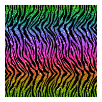 tiger glitter seamless pattern | Teevron