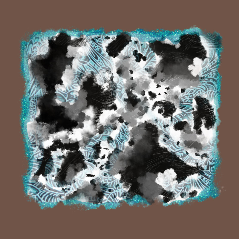 Cowhide Glitter Leather Background Premium Sweatshirt by RanaPortraitStore | Teevron