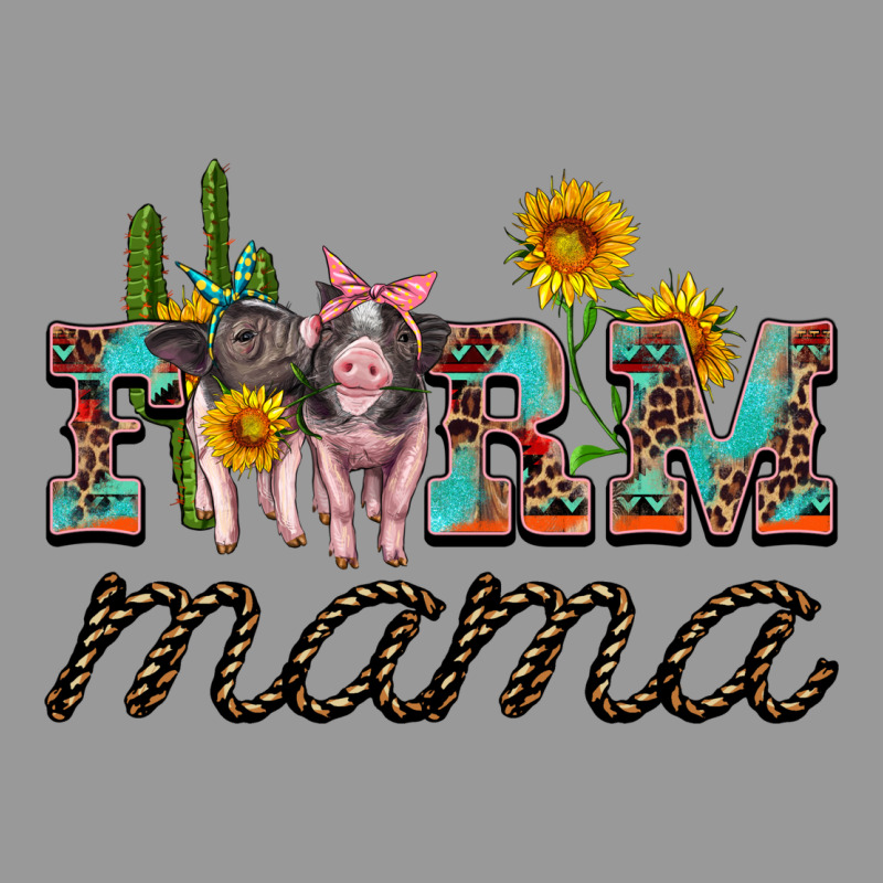 Farm Mama With Baby Pigs Vintage Hoodie by Artiststas | Teevron