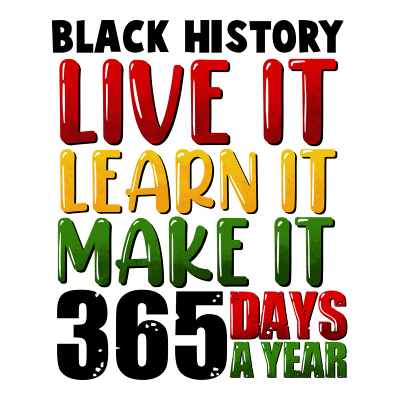 Black History Live It Classic Tee by FaDigitalArtStudio | Teevron