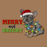 Merry And Bright French Bulldog Classic Tee | Teevron