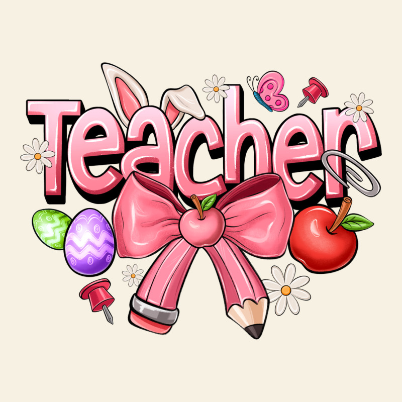 Easter Teacher Vintage Tee by CowhideDigitalArt | Teevron