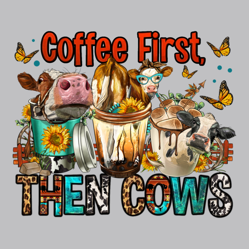 Coffee First Then Cows Classic Tee by FaDigitalArtStudio | Teevron