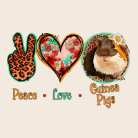 Peace Love Guinea Pigs Zipper Hoodie | Teevron
