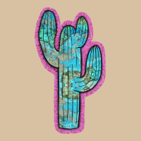 Western Turquoise Cactus Heavyweight Hoodie | Teevron