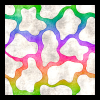Watercolor Rainbow Cow Seamless Pattern Premium Tee | Teevron