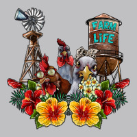 Farm Life Chicken Long Sleeve Tee | Teevron