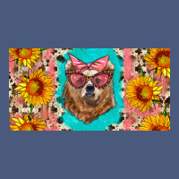 Mama Bear With Sunflowers And Glasses License Plate Vintage Hoodie | Teevron