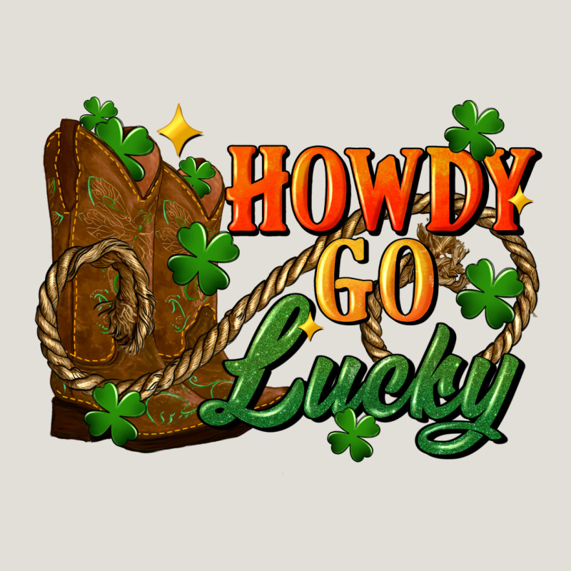 Howdy Go Lucky St. Patricks Day Heavy Core Tee by FaDigitalArtStudio | Teevron