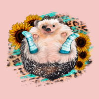 Sunflower Leopard Hedgehog Urban Heavy Tee | Teevron