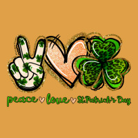Peace Love St.patrick's Day Premium Hoodie | Teevron