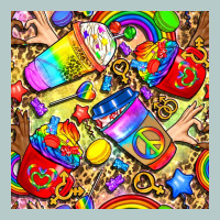 Lgbtq Pride Coffee Cups With Leopard Seamless Pattern Bbs Heavy Core Tee | Teevron