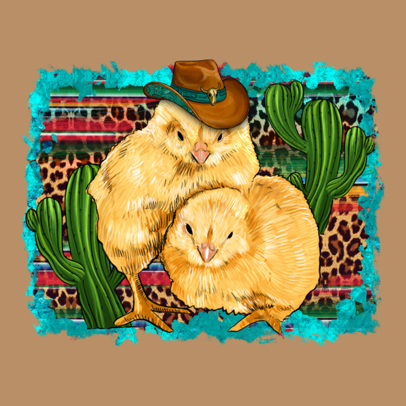 Western Cowboy Chicks Cactus Coop Animals  Leopard Serape Turquoise Vintage Hoodie by Artiststas | Teevron