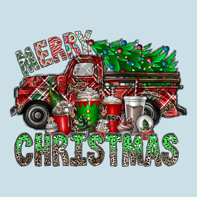 Merry Christmas  Truck Ladies Tee by CowhideDigitalArt | Teevron