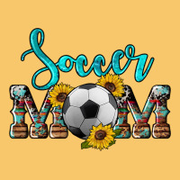 Western Leopard Cowhide Sunflowers  Glitter Mom Soccer Vintage Hoodie | Teevron