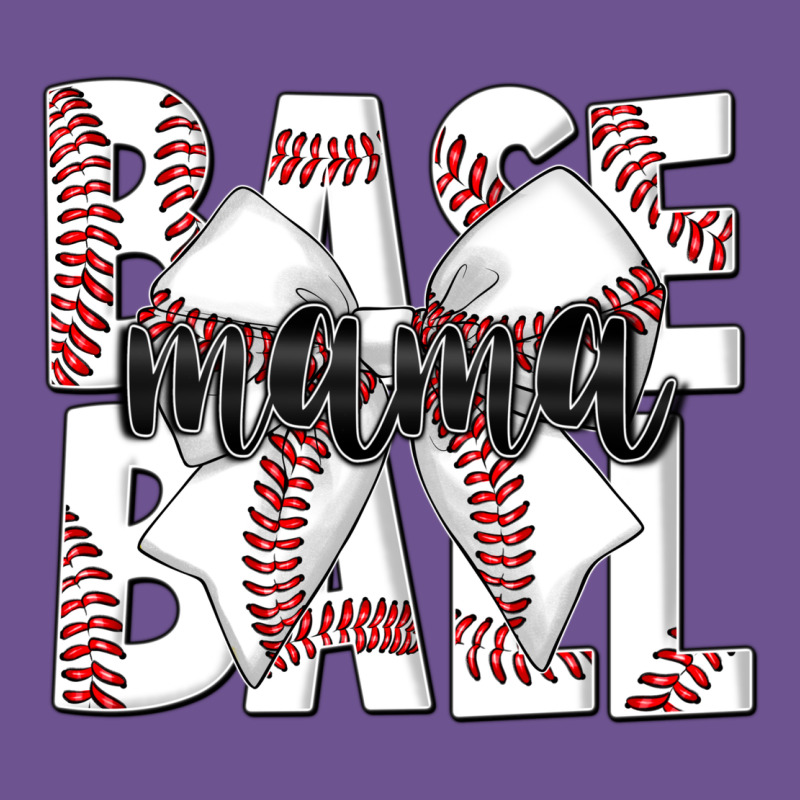 Baseball Mama Vintage Tee by CowhideDigitalArt | Teevron