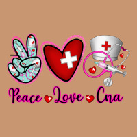 Peace Love Cna Heavyweight Hoodie | Teevron