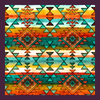 Native American Aztec Seamless Pattern 1 Premium Tee | Teevron