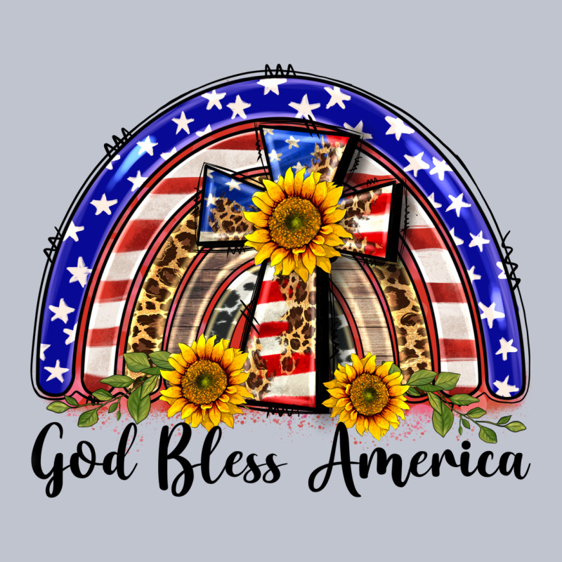 God Bless America  Rainbow Premium Hoodie by BarkalooDesign | Teevron