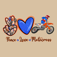 Peace Love Motocross Heavyweight Hoodie | Teevron