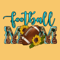 Western Leopard Camouflage Sunflowers  Glitter Mom Football Vintage Hoodie | Teevron