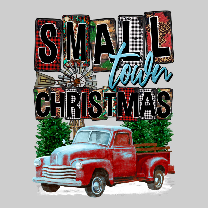 Small Town Christmas Premium Tee by FaDigitalArtStudio | Teevron