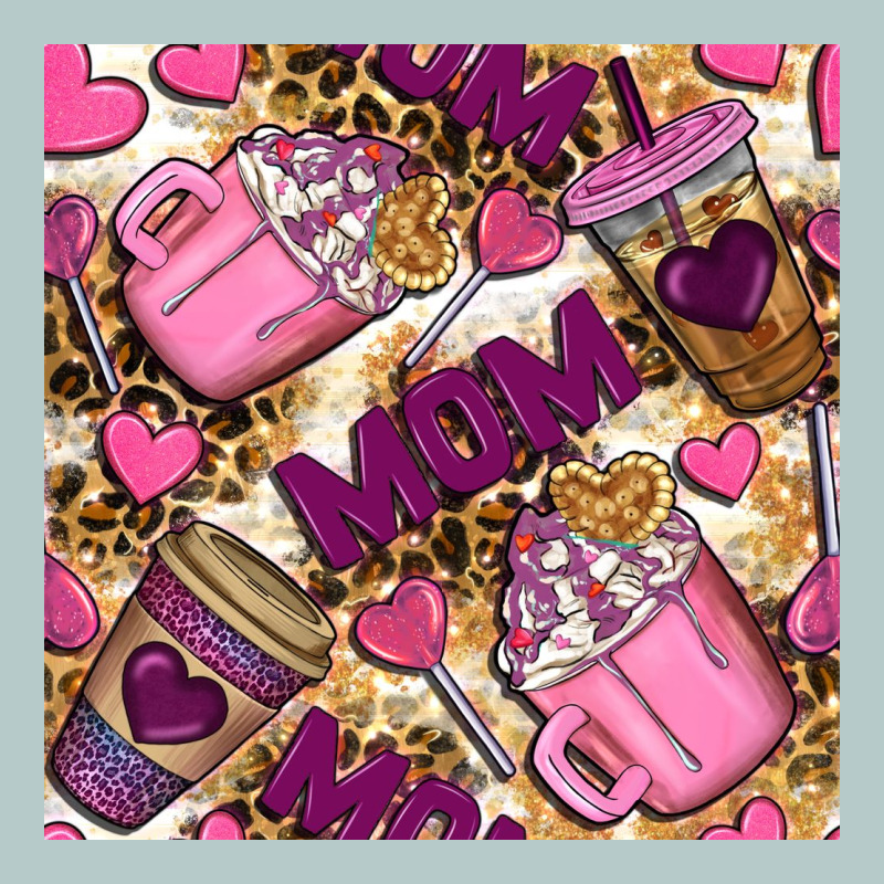 Mom Coffee Cups With Leopard Seamless Pattern Bbs Heavy Core Tee by BundleAndBundleShop | Teevron