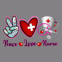 Peace Love Nurse Heavyweight Hoodie | Teevron