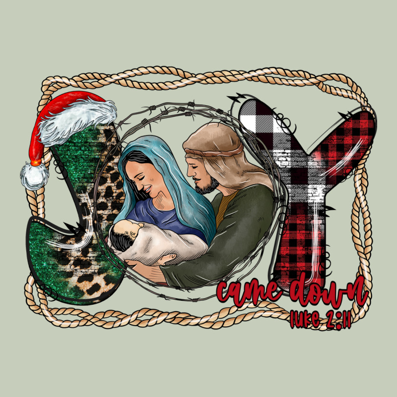 Joy Christmas Ladies Tee by CowhideDigitalArt | Teevron