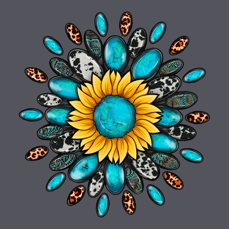 Gemstone Sunflower Vintage Hoodie by Artiststas | Teevron
