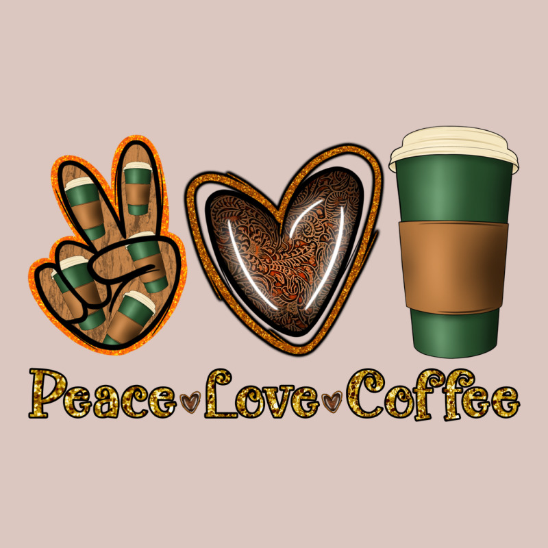 Peace Love Coffee Premium Hoodie by Jasminsmagicworld | Teevron